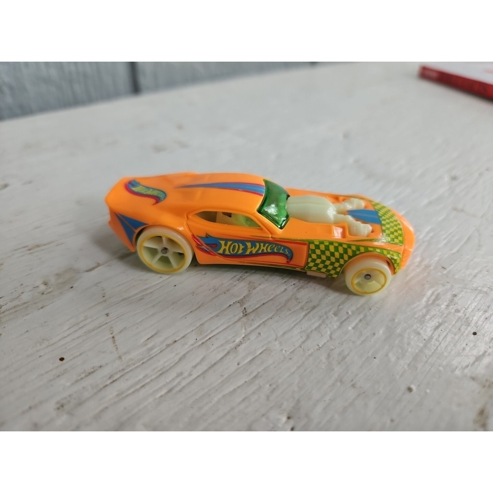 RARE Hot Wheels NITRO Doorslammer Orange W/White Wheels, Decals, Green Window
